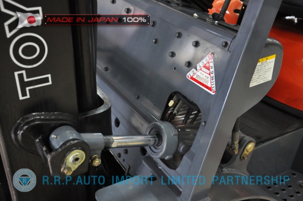 ขายรถโฟล์คลิฟท์มือสอง TOYOTA รุ่น 6FG25-31546 นำเข้าจากประเทศญี่ปุ่น 100\% ไม่เคยใช้งานในไทย