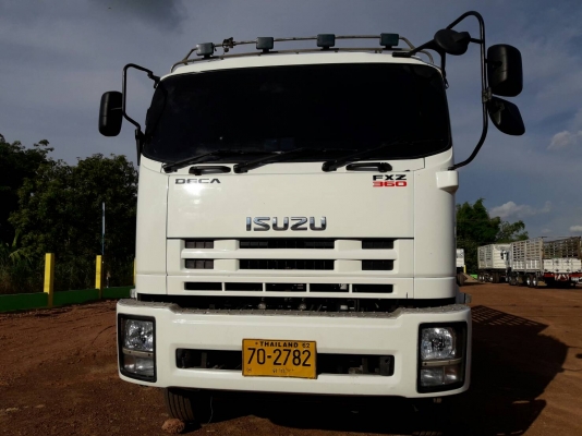 Isuzu 360 แรง ปี 56 แม่ลูกกระบะไม่ดัมพ์ ลูก 3 เพลา 7 เมตร ไมล์แสนสอง Isuzu 360 แรง ปี 56 แม่ลูกกระบะไม่ดัมพ์ ลูก 3 เพลา 7 เมตร ไมล์แสนสอง