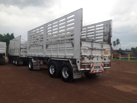 Isuzu 360 แรง ปี 56 แม่ลูกกระบะไม่ดัมพ์ ลูก 3 เพลา 7 เมตร ไมล์แสนสอง Isuzu 360 แรง ปี 56 แม่ลูกกระบะไม่ดัมพ์ ลูก 3 เพลา 7 เมตร ไมล์แสนสอง