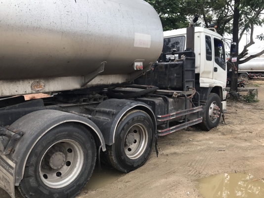 ขายสิบล้อหัวลาก ISUZU GXZ เด็คก้า 320 แรง เครื่อง 6SD1