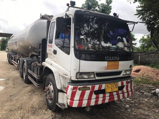 ขายสิบล้อหัวลาก ISUZU GXZ เด็คก้า 320 แรง เครื่อง 6SD1