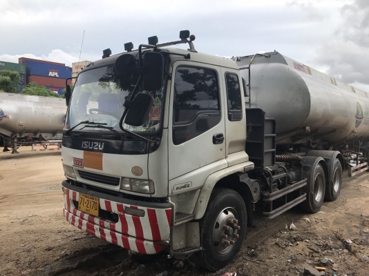 ขายสิบล้อหัวลาก ISUZU GXZ เด็คก้า 320 แรง เครื่อง 6SD1