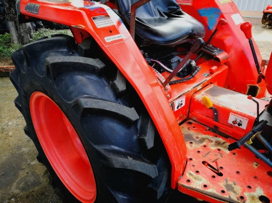 คูโบต้า L3408DT 4 WD ใบมีดดันหน้า ผานหลัง เอกสารเล่มทะเบียนพร้อม