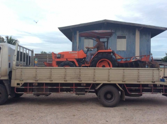 คูโบต้า L3408DT 4 WD ใบมีดดันหน้า ผานหลัง เอกสารเล่มทะเบียนพร้อม