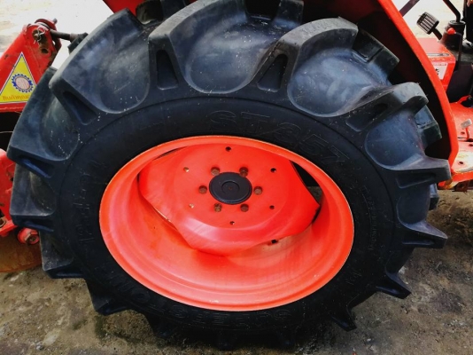 คูโบต้า L3408DT 4 WD ใบมีดดันหน้า ผานหลัง เอกสารเล่มทะเบียนพร้อม