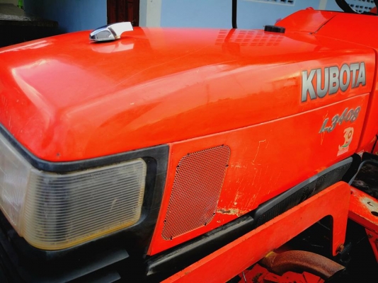 คูโบต้า L3408DT 4 WD ใบมีดดันหน้า ผานหลัง เอกสารเล่มทะเบียนพร้อม