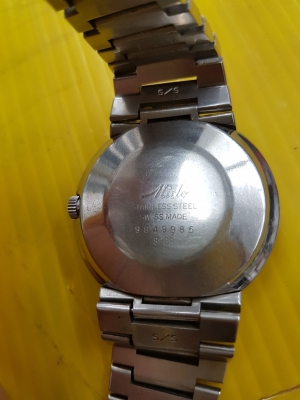 นาฬิกา Mido ชาย Auto รุ่น Commander 8269 เรือนเงิน ของแท้ สภาพดี ส่งฟรี