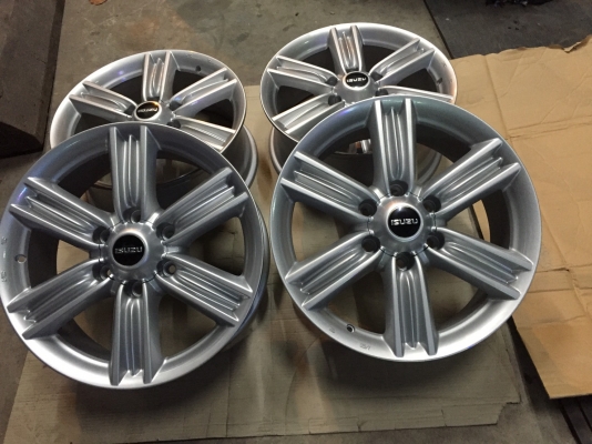 ล้อแม็กISUZU 1.9DDI.  ขอบ18  4วง  ราคา8500