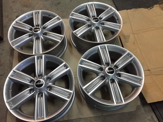 ล้อแม็กISUZU 1.9DDI.  ขอบ18  4วง  ราคา8500