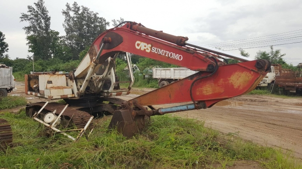 ขาย แบคโฮ SUMITOMO F2 เครื่องกับปั้มไฮดรอริค ยกลงมาซ่อมเสร็จแล้วยังไม่ได้ยกขึ้น ขายตามสภาพให้ไปประกอบเองนะครับ เอกสารใบซื้อขาย