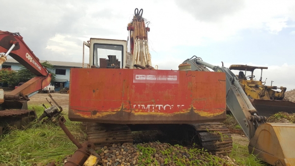 ขาย แบคโฮ SUMITOMO F2 เครื่องกับปั้มไฮดรอริค ยกลงมาซ่อมเสร็จแล้วยังไม่ได้ประกอบ ขายตามสภาพให้ไปประกอบเองนะครับ เอกสารใบซื้อขาย