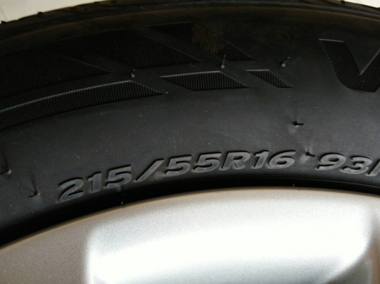 ขายแม็กถอดป้ายแดง HONDA CIVIC 5รูขอบ16 พร้อมยาง HANKOOK ปลายปี16 ตุ่มหน้ายางอยู่ครบทุก จำนวน 1 ชุด