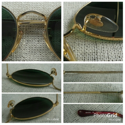 แว่นตาวินเทจเจแปนิชสายพันธุ์ปาริเซียน ยุค &#039;90s  &#039;หยดน้ำ จอห์น เลนนอน&#039;  Vintage St.DENVER Paris handmade in Japan