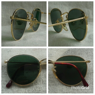แว่นตาวินเทจเจแปนิชสายพันธุ์ปาริเซียน ยุค &#039;90s  &#039;หยดน้ำ จอห์น เลนนอน&#039;  Vintage St.DENVER Paris handmade in Japan