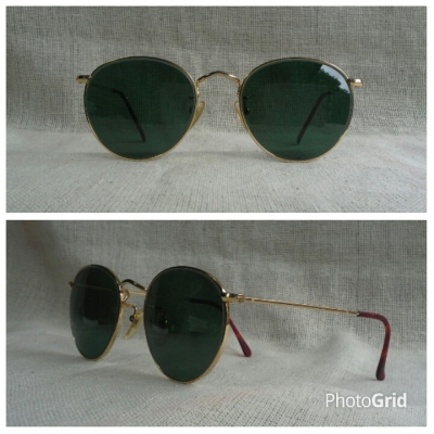 แว่นตาวินเทจเจแปนิชสายพันธุ์ปาริเซียน ยุค &#039;90s  &#039;หยดน้ำ จอห์น เลนนอน&#039;  Vintage St.DENVER Paris handmade in Japan
