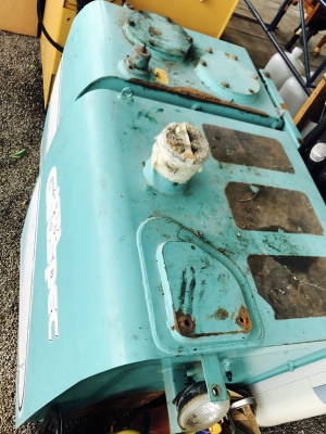 ขาย ถังน้ำมันโซล่า ถังน้ำมันไฮดรอลิค KOBELCO SK200-8 YN11