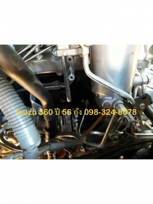 Isuzu 360 แรง ปี 56 แม่ลูกกระบะไม่ดัมพ์ ลูก 3 เพลา 7 เมตร ไมล์แสนสอง
