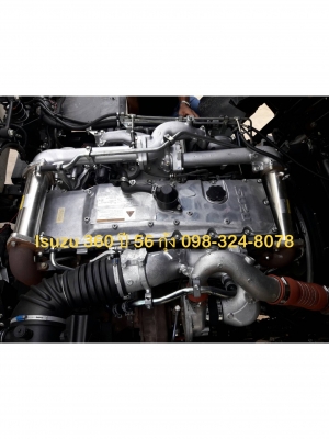 Isuzu 360 แรง ปี 56 แม่ลูกกระบะไม่ดัมพ์ ลูก 3 เพลา 7 เมตร ไมล์แสนสอง