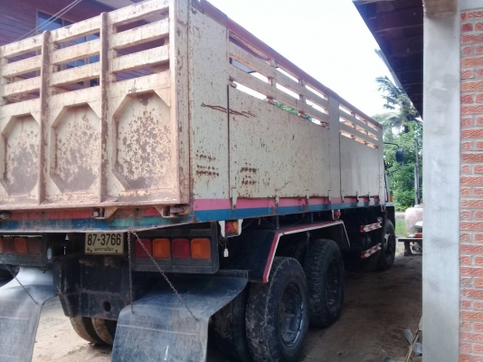 Isuzu FXZ23NFYK เครื่อง 240 แรง 2 เพลาดัมพ์ ทะเบียนพร้อม