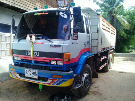 Isuzu FXZ23NFYK เครื่อง 240 แรง 2 เพลาดัมพ์ ทะเบียนพร้อม