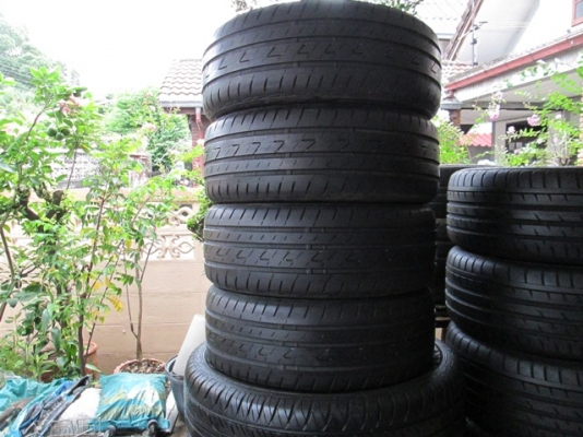 ยาง 205-55-16 BRIDGESTONE EP200 กลางปี15 ดอกแน่นๆ 1ชุด
