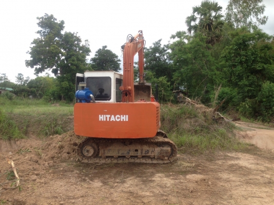 ขาย HITACHI EX60-1 เครื่องดีไม่มีโหลด เอวแน่น โซ่สวย คอนโทรลน้ำมัน ไลแย๊ก 4แสน จบขอคอม 10,000 บาท