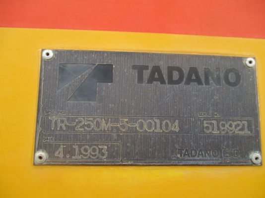 TADANO TR250M-5