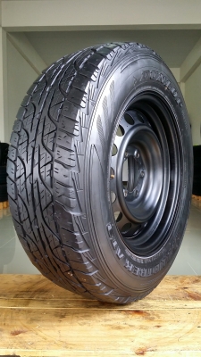 ล้อกระทะขอบ17 6รู139.7 พร้อมยางดันล็อป AT3 245/65R17