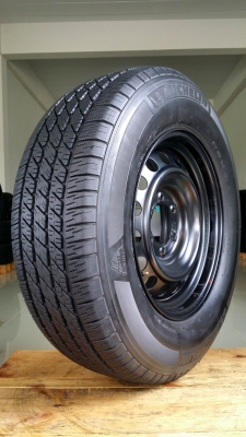 ล้อกระทะขอบ17 6รู139.7 พร้อมยางมิชลิน 265/65R17