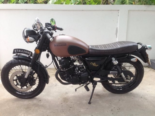 Stallions Centaur Cafe Mega รุ่นพิเศษ ปี2016 รถ 10 เดือนใหม่วิ่งน้อย สภาพใหม่