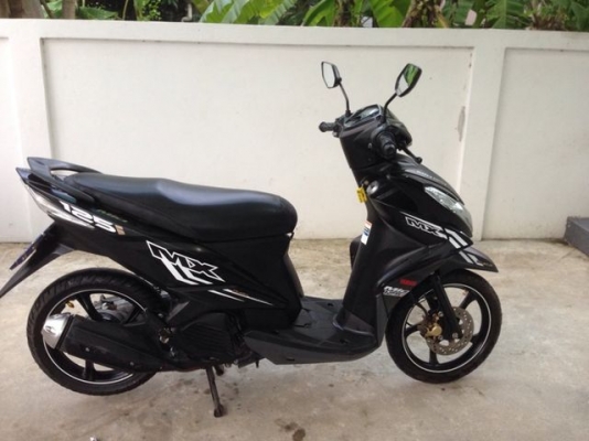 Yamaha Mio125i MX หัวฉีดล้อแม็ก รุ่นพิเศษ Matt Black ดำด้าน สวยใหม่วิ่งน้อย