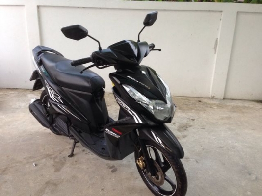 Yamaha Mio125i MX หัวฉีดล้อแม็ก รุ่นพิเศษ Matt Black ดำด้าน สวยใหม่วิ่งน้อย