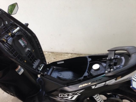 Yamaha Mio125i MX หัวฉีดล้อแม็ก รุ่นพิเศษ Matt Black ดำด้าน สวยใหม่วิ่งน้อย
