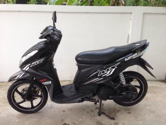 Yamaha Mio125i MX หัวฉีดล้อแม็ก รุ่นพิเศษ Matt Black ดำด้าน สวยใหม่วิ่งน้อย