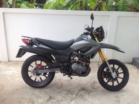 TXM200 วิบาก ดำด้าน 200 cc เครื่องดี ภาษีปี60