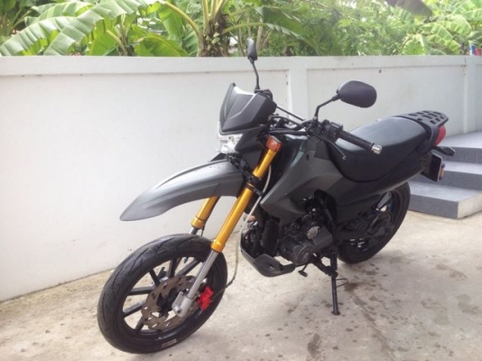 TXM200 วิบาก ดำด้าน 200 cc เครื่องดี ภาษีปี60