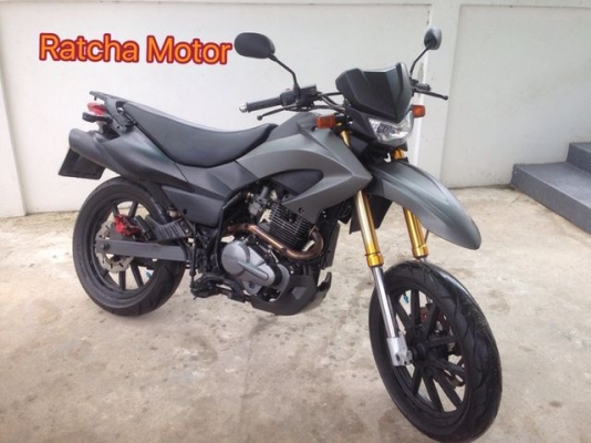 TXM200 วิบาก ดำด้าน 200 cc เครื่องดี ภาษีปี60