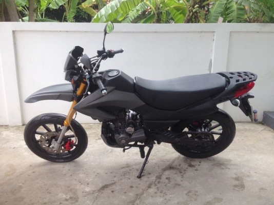 TXM200 วิบาก ดำด้าน 200 cc เครื่องดี ภาษีปี60