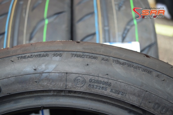 ยางซอฟ TOYO R888R 205/45ZR17 เส้นละ 6,350 บาท