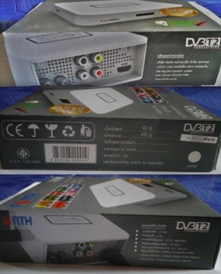 กล่อง  Digital TV DVBT2 ยี่ห้อ FORTH  ทีวีดิจิตอล