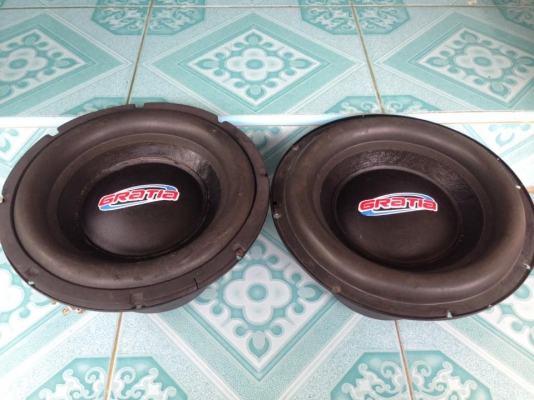 ซับ10&quot;ว้อยคู่ขายคู่ละ 900 บาท ของใช้งานปกติทุกรายการสนใจ0892425454 อยู่สระบุรี