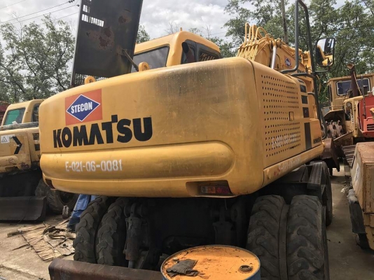 ขายด่วน KOMATSU PW130-6  สภาพสวยพร้อมใช้งาน เครื่องปั้มดั้มดีเยี่ยม ไฟฟ้าครบ รถพร้อมใช้งาน เอกสารเล่มทะเบียน สนใจสอบถาม 093-0764943 088-3223272