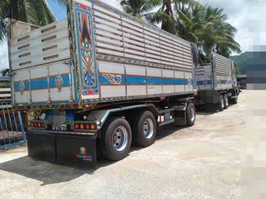 ขายรถสิบล้อ isuzu dace fxz 360 ปี57 พ่วงแม่ลูกคอกเกษตรดั้มเนียมใส่ของได้ 30ตัน รถสวยมากพร้อมใช้งาน