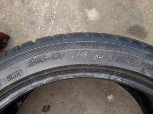มิชลิน 265/35/18ปีเก่า0810 คู่1200บ.โทร.0879050181-0995357594 ส่งได้ทั่วไทย.