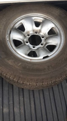 ล้ออ่ะไหล่Toyota 265/70/16ปี2413 ไม่เคยใช้ 1วง2500บาทโทร.0879050181-0995357594 ส่งได้ทั่วไทย