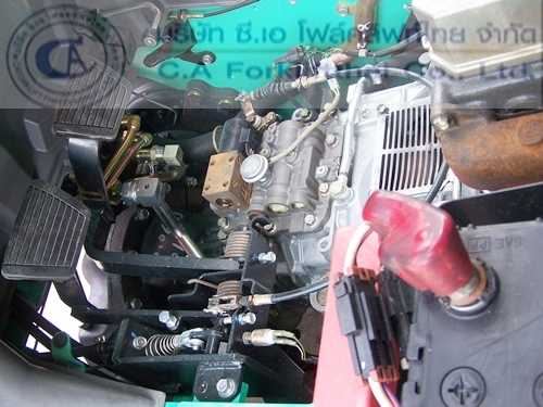 ขาย รถโฟล์คลิฟท์ MITSUBISHI รุ่น FD25T