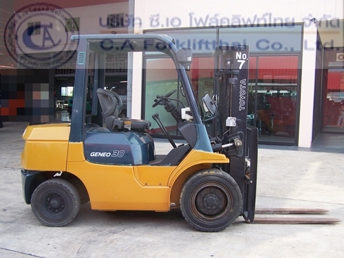 ขาย รถโฟล์คลิฟท์ TOYOTA รุ่น 7-FGJ30 ขาย รถโฟล์คลิฟท์ TOYOTA รุ่น 7-FGJ30