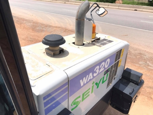 ขายรถตักล้อยาง KOMATSU WA320-6 ปี 2012 รถนอกนำเข้าจากญี่ปุ่น สภาพสวยพร้อมใช้ มีVDOการทำงานครับ