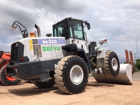 ขายรถตักล้อยาง KOMATSU WA320-6 ปี 2012 รถนอกนำเข้าจากญี่ปุ่น สภาพสวยพร้อมใช้ มีVDOการทำงานครับ