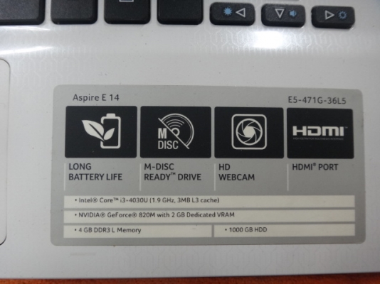 ACER Aspire E14 ACER Aspire E14